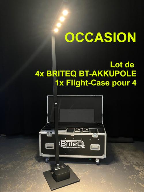 DESTOCKAGE🚨 Modèle d'occasion 🚨 Suite renouvellement de notre parc de matériel ✅Lot de 4x BRITEQ BT-AKKUPOLE + 1x Flight-Case pour4 (non dissociable) Mât sur Batterie avec 4 projecteurs LED orientables de 5 watts à 25° (3000K & CRI>90) ✅Tarif : 3000€ TTC - TVA 20% - Prix non négociable ✅ Matériel d'occasion, Bon état général, Parfait état de fonctionnement ✅ Pas de vente à distance, pas d'expédition, pas de réservation : 1ier arrivé = 1ier servi Disponible chez Sonodistrib.com #briteq #btakkupole #akkupole #matled #eclairageled #eclairagedj #eclairagearchitectural #traiteurevenementiel #traiteur #traiteurmariage #djsetup #soiee #evenementiel #sono #SonorisationProfessionnelle #sonodistrib #SonorisationPro #sonorisation #prestation #prestatairemariage #prestataireevenementiel #eventplanning #eventdecor