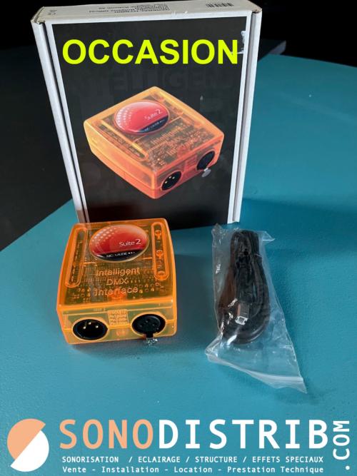 🚨DESTOCKAGE🚨 Modèle d'occasion 🚨 ✅ Boîtier Sunlite Suite 2 Basic Class 512 canaux DMX Interface USB-DMX 1 univers DMX (512 canaux). Pas de mode autonome, pas de sortie Ethernet. Fonctionne avec les logiciels ESA, SUITE et SUITE2 (incompatible avec le logiciel ESA PRO). Fourni avec la boîte d'origine et le câble USB. Fourni sans manuel, sans CD driver. Quelques trace d'utilisations. ✅ Tarif : 120€ TTC - TVA 20% - Prix non négociable (au lieu de 289€ TTC prix public conseillé neuf complet - Article Discontinué ) ✅ Matériel d'occasion, Bon état général, Parfait état de fonctionnement ✅ Pas de vente à distance, pas d'expédition, pas de réservation, pas d'échange : 1ier arrivé = 1ier servi #sonodistrib #destockage #occasion #Braderie #sunlite #nicolaudie #sunlitesuite #rcfaudio #evox #EVOXJ8 #EVOXJMIX8 #briteq #sonorisation #sonopro #sono #eclairageled #djsetup #Lille #nordpasdecalais #hautsdefrance #projecteur #ProjecteurLED #movinhead #movingheads #movingheadlights #movingheadlighting #EnceintePortable #enceintebluetooth #audiovisuel #MachineAFumee #briteq #lumierenoire #UV #soireefluo #fluoparty #jbsystems 