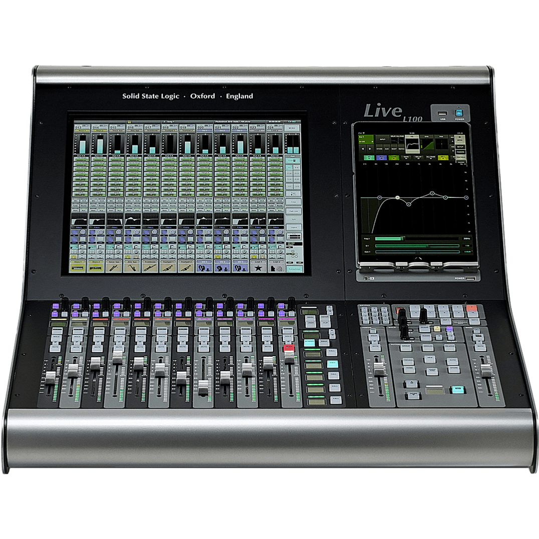 SOLID STATE LOGIC SSL L100-PLUS Console Live 12+2 faders sonodistrib lille nord pas de calais hauts de france