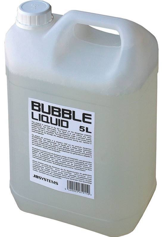 JB SYSTEMS BUBBLE LIQUID 5L Liquide pour machine à bulles, 5L