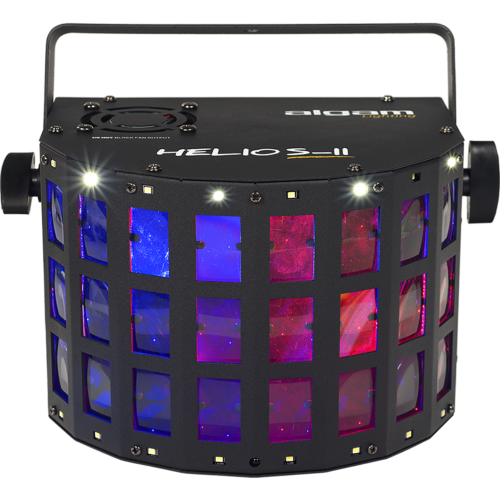 ALGAM LIGHTING HELIOS-II Jeu de lumière LED 2-en-1 derby, stroboscope