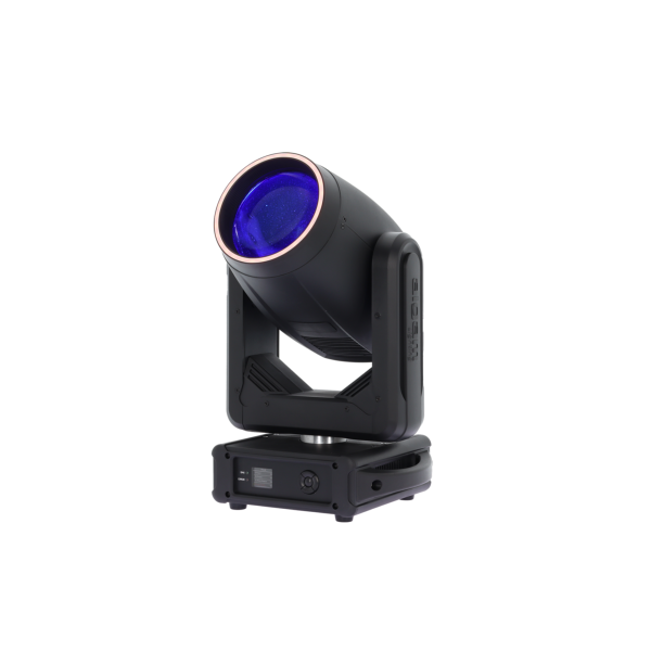 Algam Lighting MB200 Lyre Beam Led 200W, 2° , anneau LED RGB, prismes