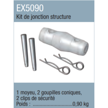 ASD EX5090 kit de jonction structure monotube
