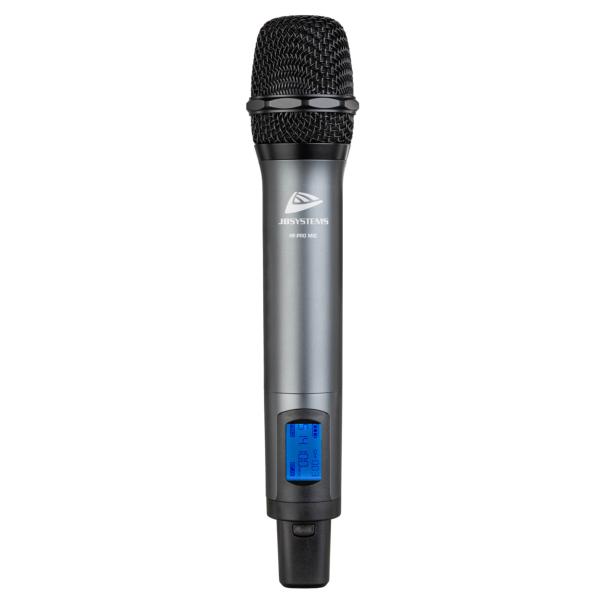 JB SYSTEMS HF-PRO MIC Microphone à main sans fil (vendu seul) - compatible  HF-PRO QUAD RECEIVER et HF-PRO TWIN DIVERSITY