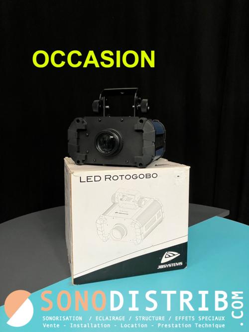 🚨DESTOCKAGE🚨 Modèle d'occasion  🚨 ✅ JB SYSTEMS LED ROTOBOBO Projecteur Led de gobo rotatif 60W blanc ✅ Tarif : 66€ TTC - TVA 20% (au lieu de 219€ TTC prix public conseillé neuf complet) - Prix non négociable ✅ Matériel d'occasion, Bon état général, Parfait état de fonctionnement ✅ Pas de vente à distance, pas d'expédition, pas de réservation : 1ier arrivé = 1ier servi  #sonodistrib #destockage #occasion #Braderie #briteq #sonorisation #sonopro #sono #eclairageled #djsetup #Lille #nordpasdecalais #hautsdefrance #projecteur #ProjecteurLED #movinhead #movingheads #movingheadlights #movingheadlighting #EnceintePortable #enceintebluetooth #audiovisuel #MachineAFumee #briteq #lumierenoire #UV #soireefluo #fluoparty #jbsystems  https://www.sonodistrib.com/destockage_materiel_pack_sono_pas_cher.htm