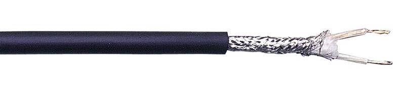 TASKER C128 noir Câble audio micro dmx, section: 2x0,35mm², noir, 100