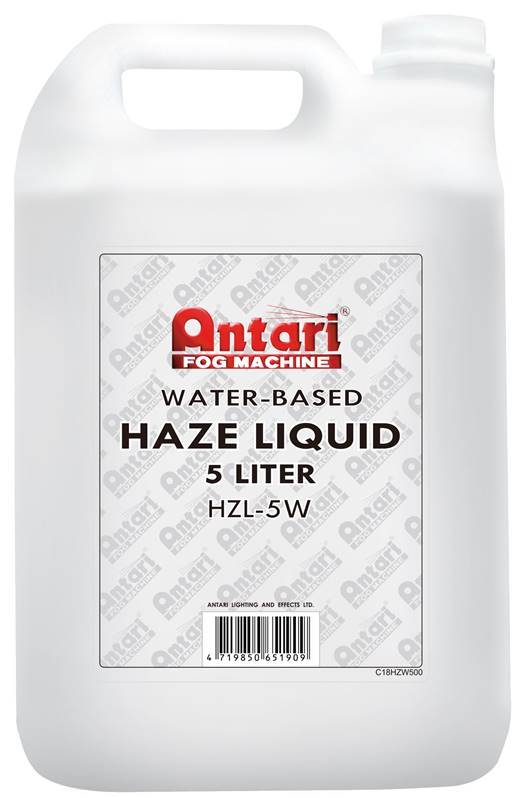 ANTARI HZL-5W Fluide à base d'eau Hazer - brouillard - 5L