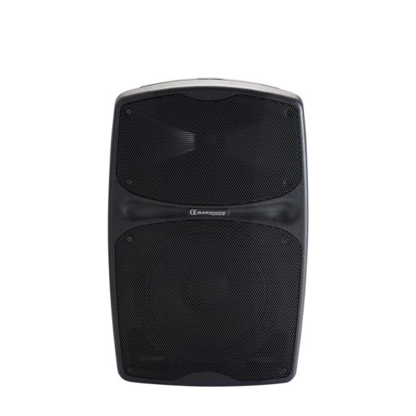 AUDIOPHONY RACER120 Evo enceinte portable 10" 120W RMS sur batterie lecteur USB / SD / BT5.0 + talkover + effet (avec 2 antennes, sans récepteur micro, sans micro)