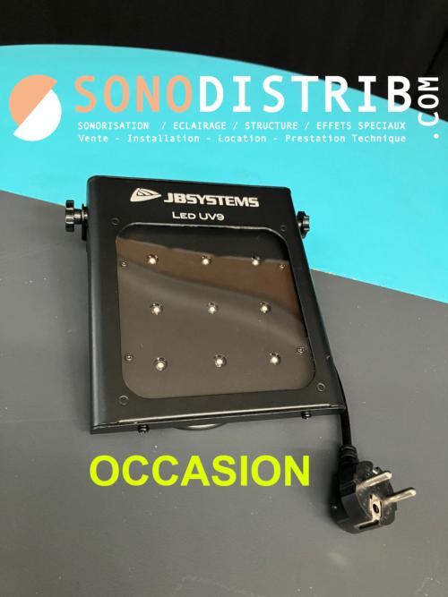 🚨DESTOCKAGE🚨 Modèle d'occasion 🚨 ✅ JB SYSTEMS LED UV 9 projecteur led lumière noire (UV-Fluo) Fourni sans carton et sans Manuel. Quelques traces d'utilisations ✅ Tarif : 60€ TTC - TVA 20% - Prix non négociable PPC: 139€ TTC neuf complet (Article Discontinué ) ✅ Matériel d'occasion, Bon état général, Parfait état de fonctionnement ✅ Pas de vente à distance, pas d'expédition, pas de réservation, pas d'échange : 1ier arrivé = 1ier servi  #sonodistrib #destockage #occasion #Braderie #flightcase #jbsystems #leduv9 #fluoparty #LEDUV #jeudelumiere #jeuxdelumiere #briteq #sonorisation #sonopro #sono #eclairageled #djsetup #Lille #nordpasdecalais #hautsdefrance #projecteur #ProjecteurLED #movinhead #movingheads #movingheadlights #movingheadlighting #EnceintePortable #enceintebluetooth #audiovisuel #MachineAFumee  https://www.sonodistrib.com/destockage_materiel_pack_sono_pas_cher.htm