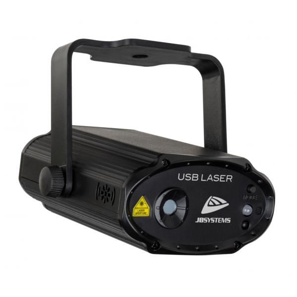 JB SYSTEMS USB LASER multipoints 30mW vert + 80mW rouge pour les particuliers